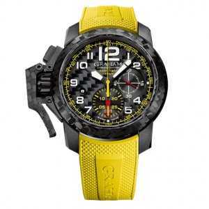 Graham Chronofighter Superlight Carbon Yellow Watch