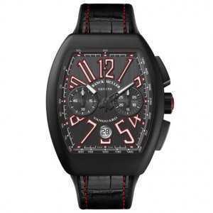 Franck Muller Vanguard Chronograph Black PVD Titanium Watch