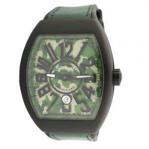 Franck Muller Vanguard Camouflage PVD Titanium V45 Watch
