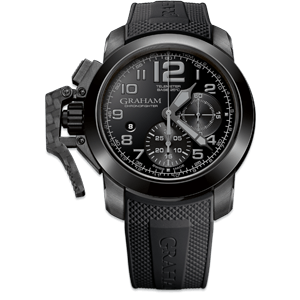 Graham Chronofighter Steel All Black Watch