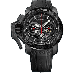 Graham Chronofighter Superlight Carbon Skeleton Black Watch