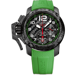 Graham Chronofighter Superlight Carbon Green Watch