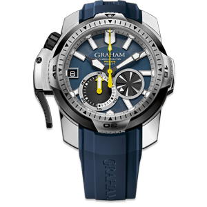 Graham Chronofighter Prodive Blue Watch