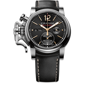 Graham Chronofighter Vintage Black Dial Watch