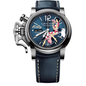 Graham Chronofighter Vintage Nose Art Kelly Limited Edition Watch