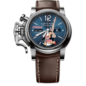 Graham Chronofighter Vintage Nose Art Chloe Limited Edition Watch