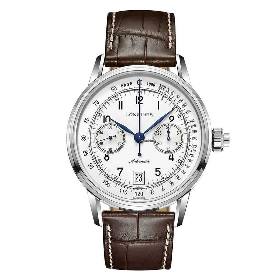 Longines Heritage Chronograph Watch L2.800.4.23.2 for $2,520 • Black ...