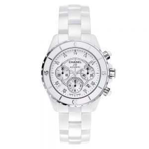 Chanel J12 Chronograph White Watch