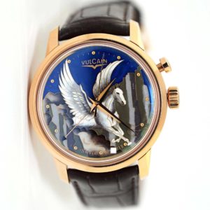 Vulcain Cloisonne The Pegasus Alarm Limited Edition Watch