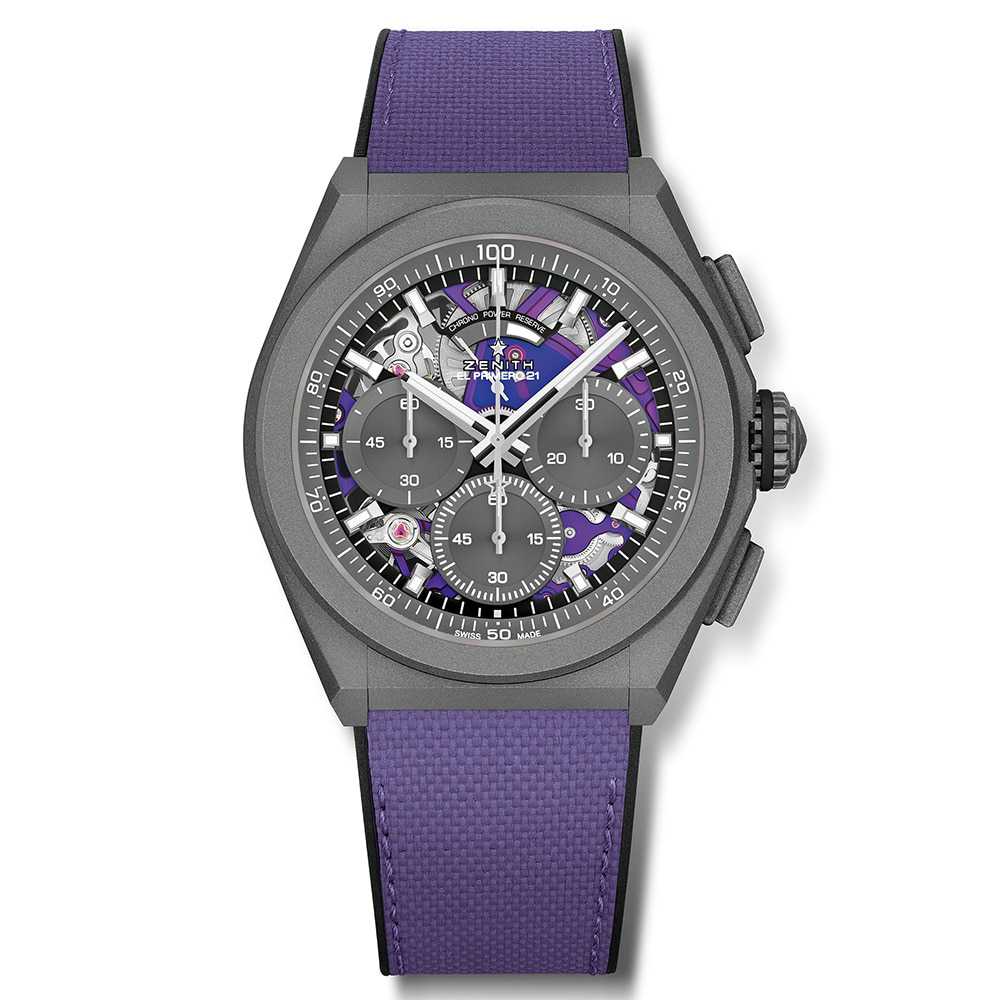 Zenith Defy El Primero 21 Chronograph Ultraviolet Watch