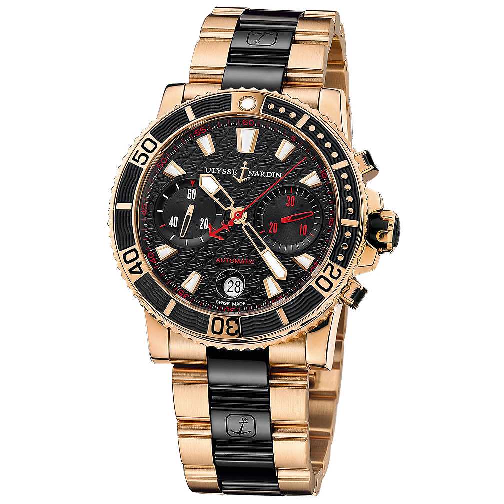 Ulysse Nardin Maxi Marine Diver Chronograph Watch