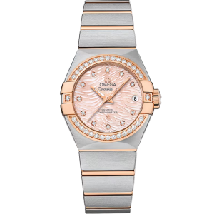 Omega Constellation Pink Silver, pink
