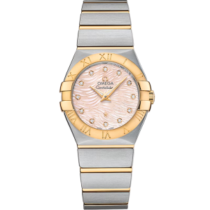 Omega Constellation Pink Silver, yellow