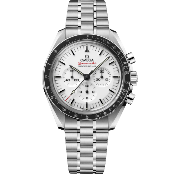 Omega Speedmaster Moonwatch Professional White Silver
