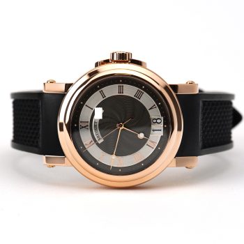 Breguet Marine Automatic Big Date Black Dial Rose Gold