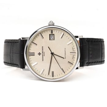 Vacheron Constantin Patrimony Date White Gold Silver Dial