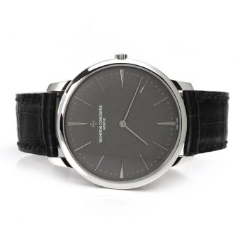 Vacheron Constantin Patrimony Grand Taille Platinum Grey Dial