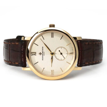 Vacheron Constantin Patrimony Small Seconds Yellow Gold Silver Dial