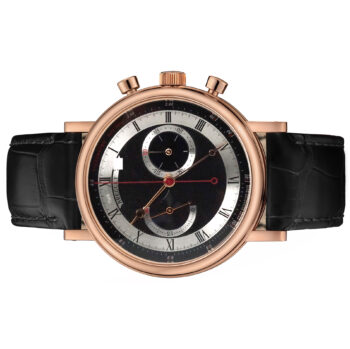 Breguet Classique Chronograph Black Dial Rose Gold