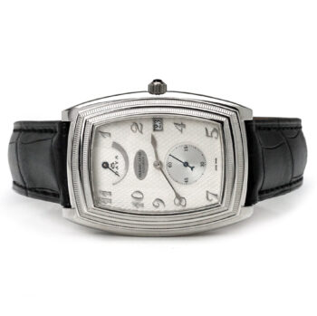 Parmigiani Fleurier Ionica 8-Day Silver Dial Tonneau Platinum
