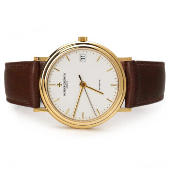 Vacheron Constantin Patrimony Traditionnelle Yellow Gold Silver Dial