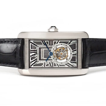Cartier Tank Americaine Flying Tourbillon White Gold