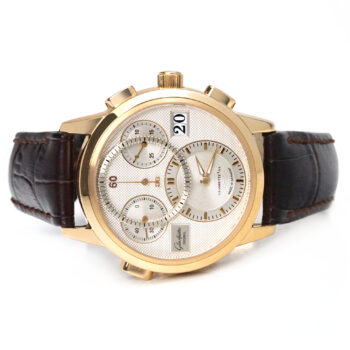 Glashutte Original PanoMatic Chrono Rose Gold Silver Dial