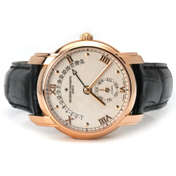 Vacheron Constantin Patrimony 31 Day Retrograde Rose Gold Silver Dial