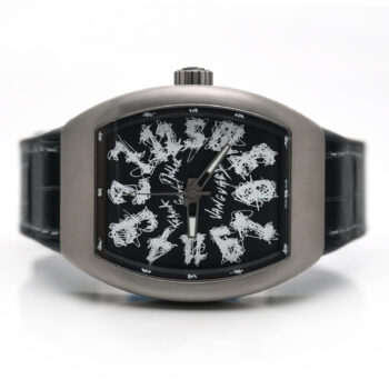 Franck Muller Vanguard Crazy Hours by Hom Nguyen Limited Edition Black Dial