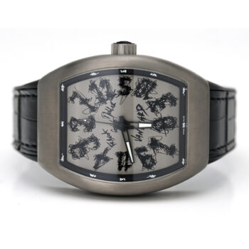 Franck Muller Vanguard Crazy Hours by Hom Nguyen Limited Edition Grey Dial