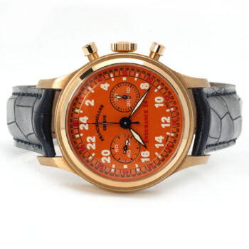 Franck Muller Endurance 24 Chronograph Rose Gold Orange Dial