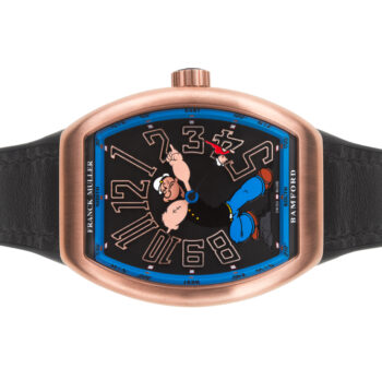 Franck Muller X BWD Popeye Vanguard Black Rose Gold Limited Edition