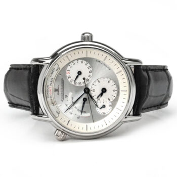 Jaeger-LeCoultre Master Geographic Silver Dial Platinum
