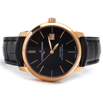 Ulysse Nardin Classico Rose Gold Black Dial