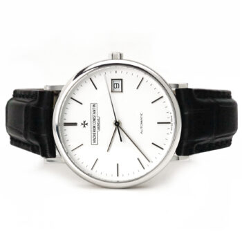 Vacheron Constantin Patrimony Date White Gold White Dial