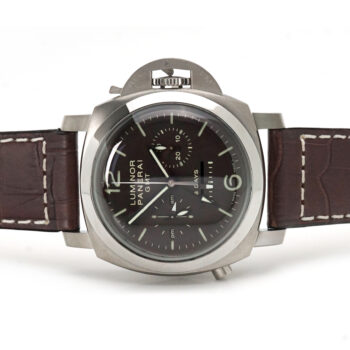 Panerai Luminor 1950 Chrono Monopulsante 8 Days GMT Titanio