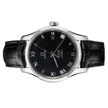 Omega De Ville Date Chronometer Steel Black Dial