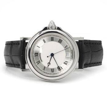 Breguet Marine Date Platinum Silver Dial