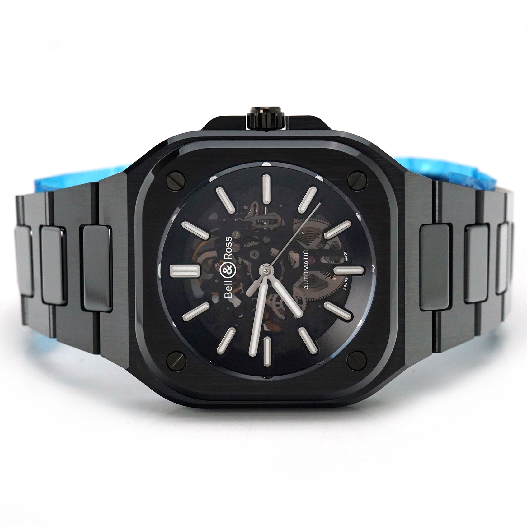 Bell & Ross BR 05 Skeleton Black Ceramic Full Set UNWORN — Black
