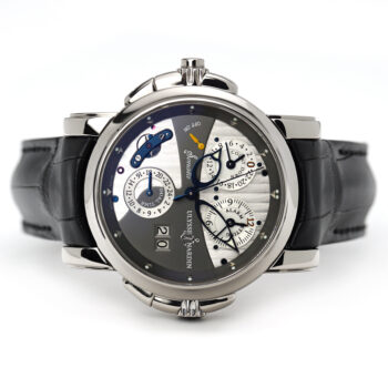 Ulysse Nardin Sonata Dual Time White Gold Grey Dial