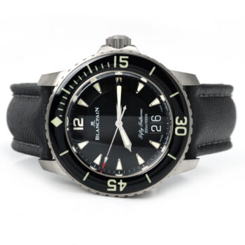 Blancpain Fifty Fathoms Grande Date Titanium Black Dial