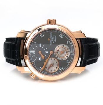 Vacheron Constantin Malte Dual Time Regulator Rose Gold Grey Dial