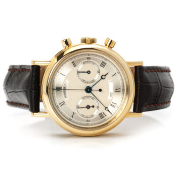 Breguet Classique Chronograph Yellow Gold Silver Dial