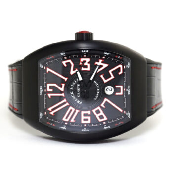 Franck Muller Vanguard Black Titanium Black Dial