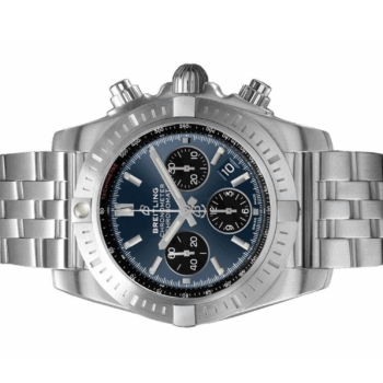 Breitling Chronomat B01 Chronograph 44 Steel Blue Dial