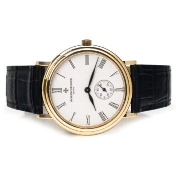 Vacheron Constantin Patrimony Les Essentielles Yellow Gold White Dial
