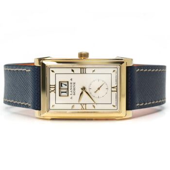 A. Lange & Sohne Cabaret Yellow Gold Silver Dial