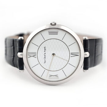 Van Cleef & Arpels Pierre Arpels Ultra-Thin White Dial White Gold