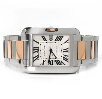 Cartier Tank Anglaise Large Rose Gold Steel
