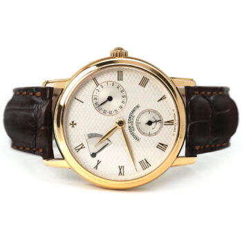 Vacheron Constantin Patrimony Power Reserve Yellow Gold Silver Dial